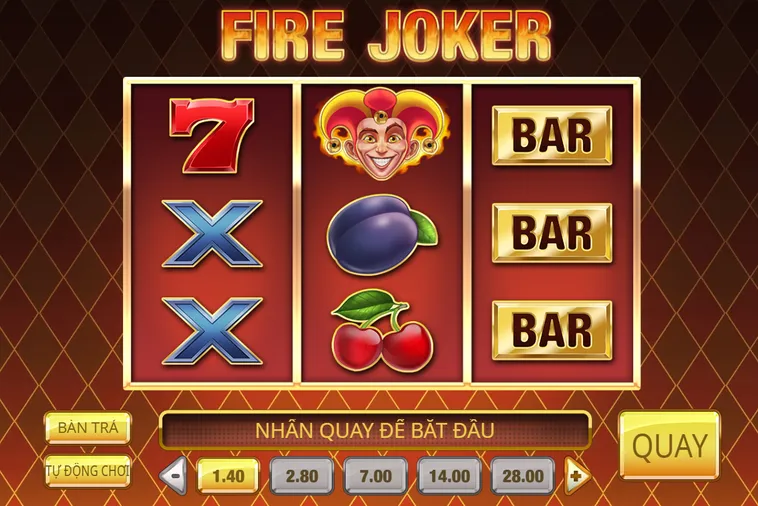 Chinh Phục Slot Game Fire Joker Tại BomWin Với Tỷ Lệ Thưởng Đẳng Cấp