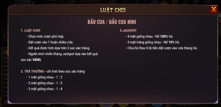 Mini Bầu Cua Tại BomWin Trò Chơi Dân Gian Đẳng Cấp Với Cơ Hội Thắng Cực Lớn
