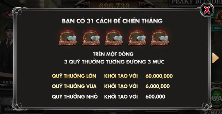 Slot Game Peaky Blinders Tại BomWin Trải Nghiệm Đẳng Cấp Đỉnh Cao Săn Thưởng