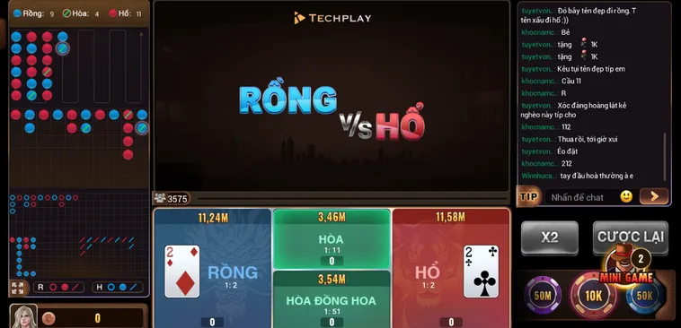 Rồng Hổ Live Slot Tại BomWin Trải Nghiệm Đấu Trí Đỉnh Cao Vạn Người Mê