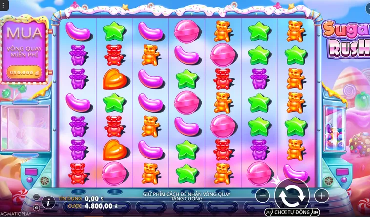 Slot Game Sugar Rush Tại BomWin Trải Nghiệm Quay Hũ Ngọt Ngào Đẳng Cấp