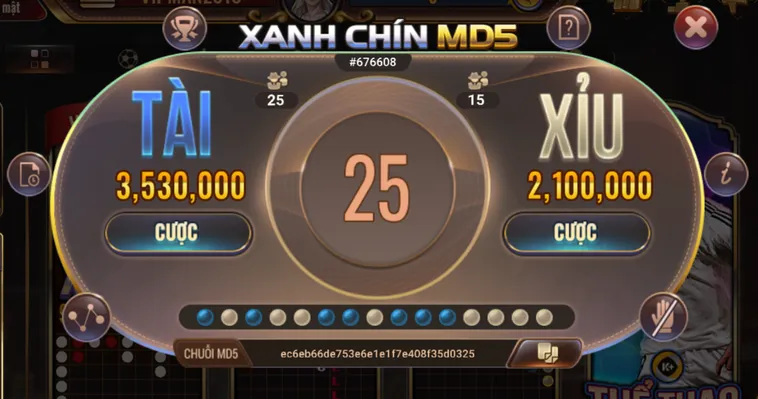 Tài Xỉu MD5 Tại BomWin Sân Chơi Đấu Trí Đẳng Cấp Với Tỷ Lệ Thắng Lớn